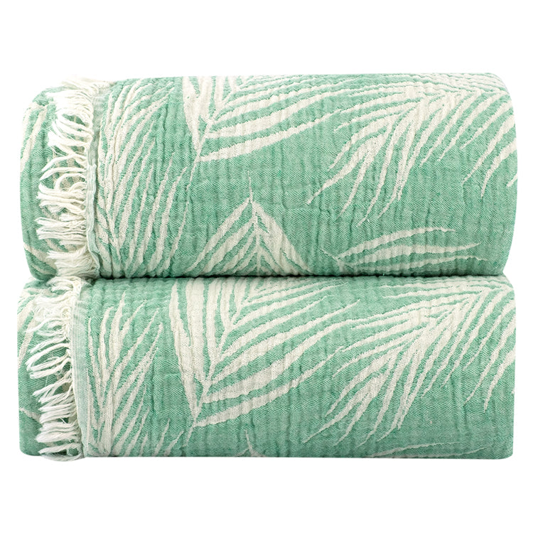 Suvi NYC Throw Blanket, 100 % Quality Turkish Cotton, Lightweight Super Soft Warm Blanket Bed Couch, All Seasons, 86X90 Queen Size