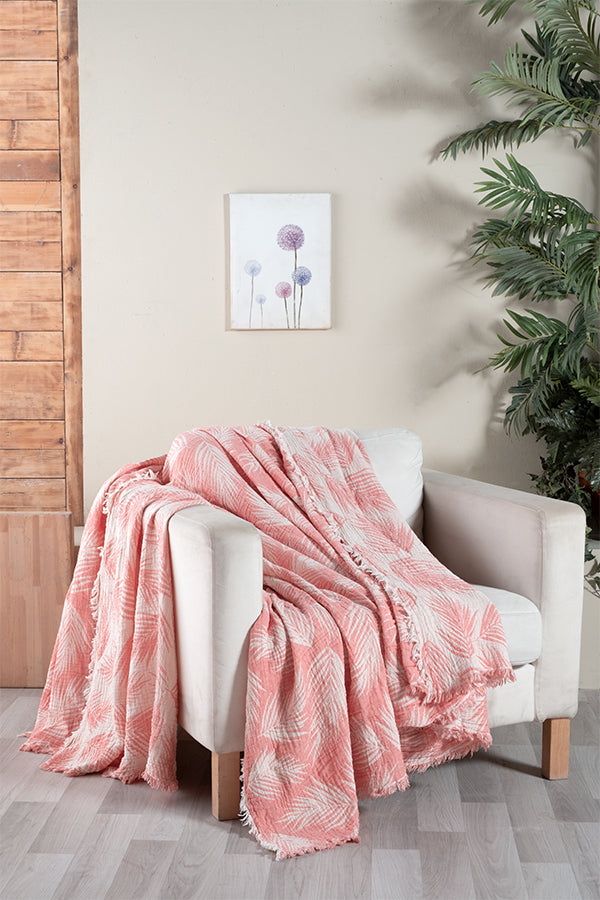 Suvi NYC Throw Blanket, 100 % Quality Turkish Cotton, Lightweight Super Soft Warm Blanket Bed Couch, All Seasons, 86X90 Queen Size