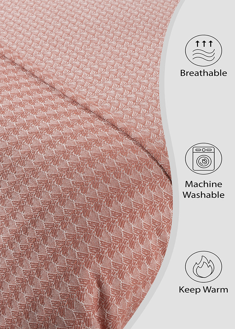 Suvi NYC Throw Blanket, 100 % Quality Turkish Cotton, Lightweight Super Soft Warm Blanket Bed Couch, All Seasons, 78X90 Queen Size