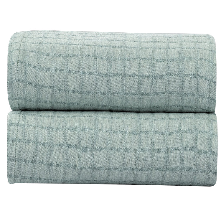 Suvi NYC Plaid Pattern Comfy Throw Blanket, High End Turkish Cotton, Lightweight And Soft Blanket Bed Couch Throw, All Seasons - 78X90 Queen