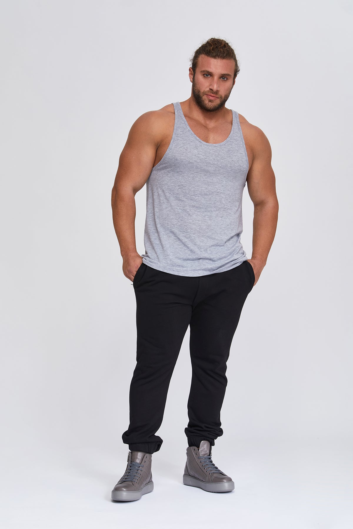 Men's tank tops. 100 % Turkish Pima cotton. Great quality. Preshrunk. Work Out. Sports. Gym. Yoga. Tank Tops.