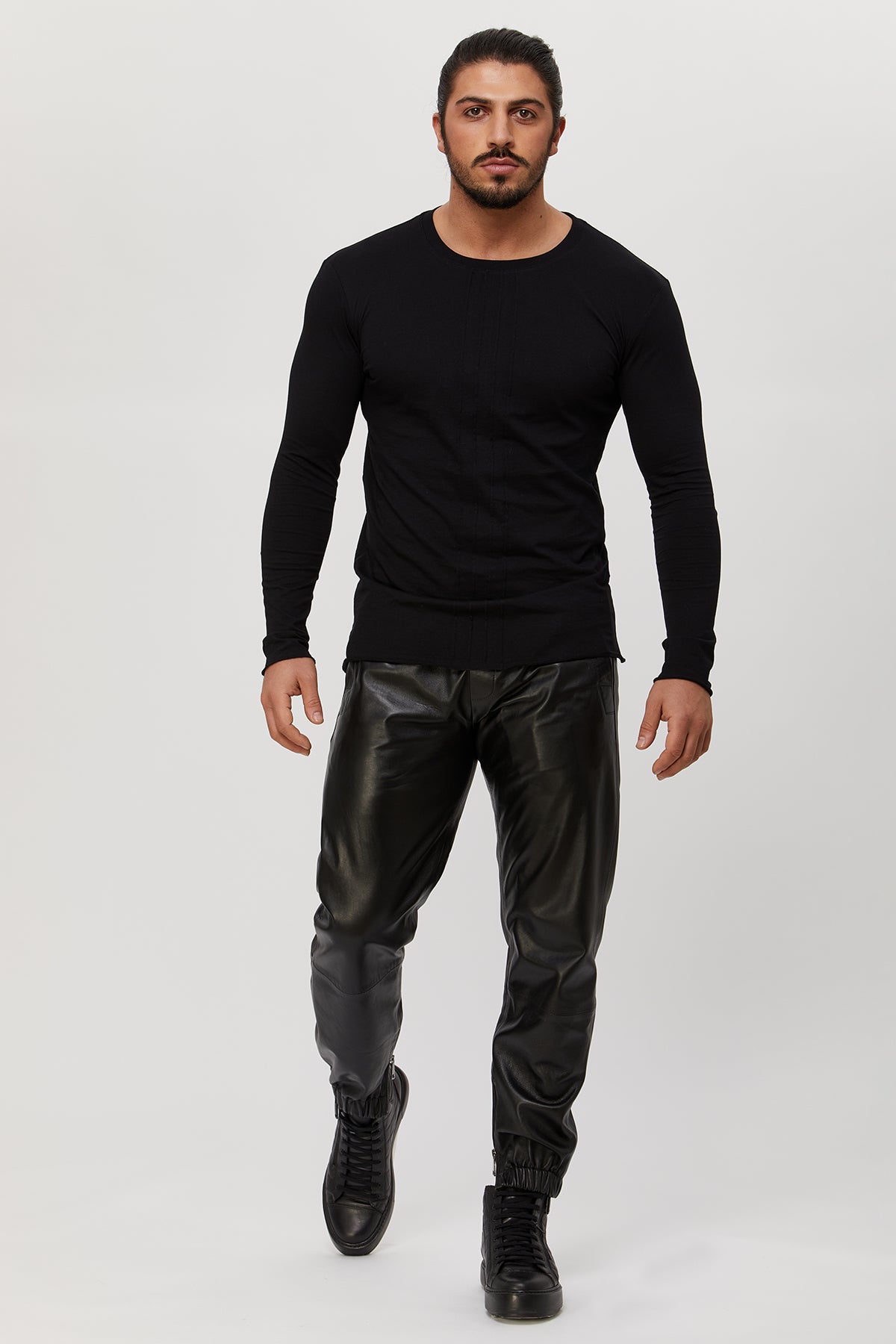Men's modern long sleeve t-shirts,Tops-Tees. 100 % Great quality Turkish Cotton. Stylish, luxurious. Big Winter Sale.
