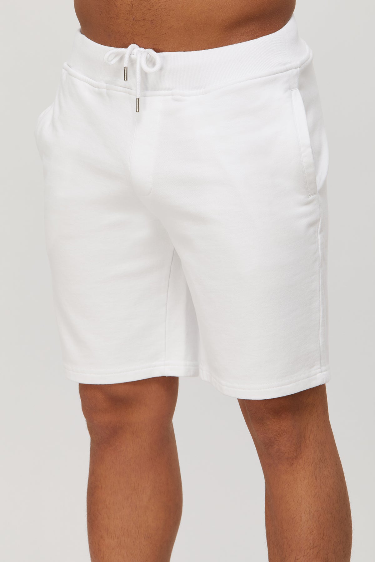 Men's sports shorts. 100 % Turkish Pima cotton. Preshrunk. Side Pockets. Drawstring elastic waist band.. Gym. Work Out. Yoga, Fitness.