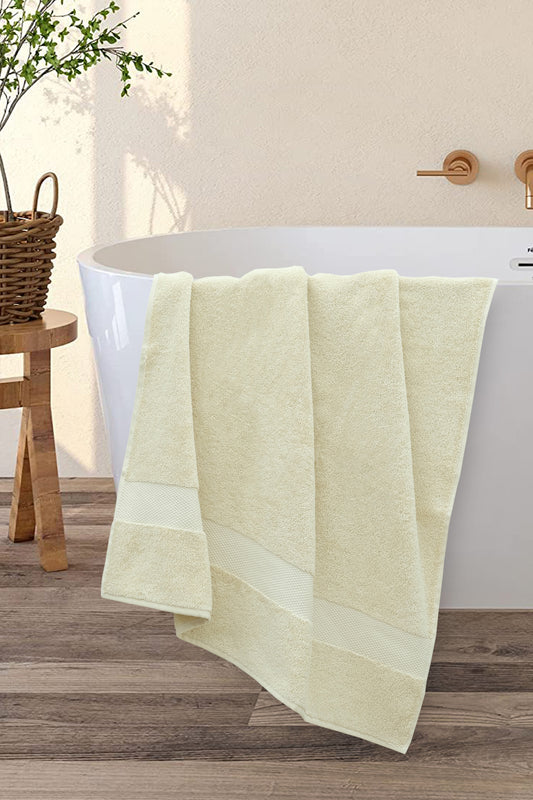Suvi NYC 2-Piece Bathroom Towel Set 100% Quality Soft Turkish Cotton 600 GSM