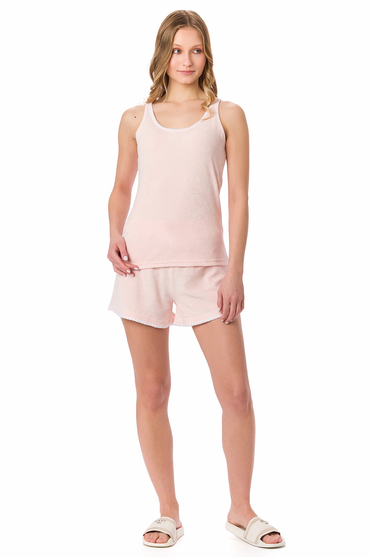Suvi NYC Women's 2-Set Shorts Turkish Terry cotton Gym. Work Out. Yoga, Fitness or Pajama set.