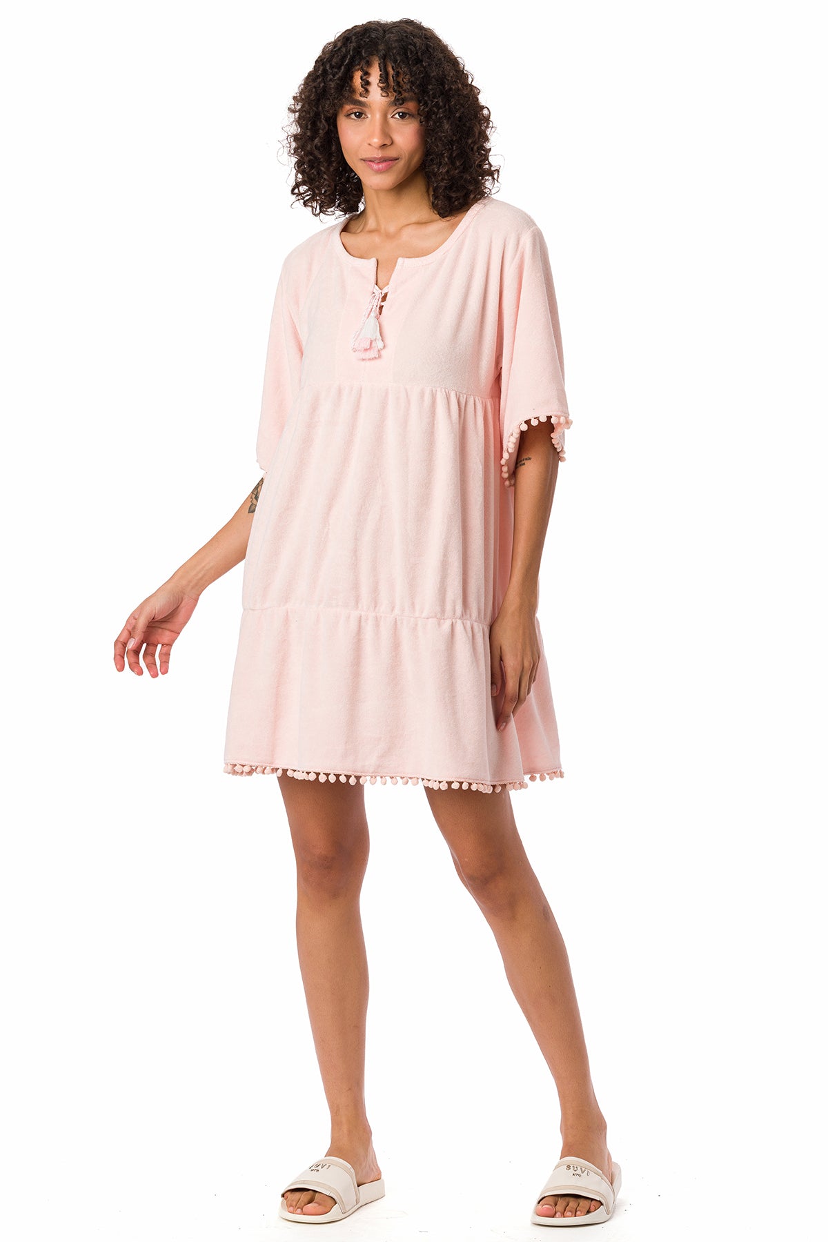 Suvi NYC women's beach-pool dress in Terry cotton Perfect for summer. outdoors or indoors. XXLarge / Blue Suvi NYC women's beach-pool dress in Terry cotton Perfect for summer. outdoors or indoors. XXLarge / Blue