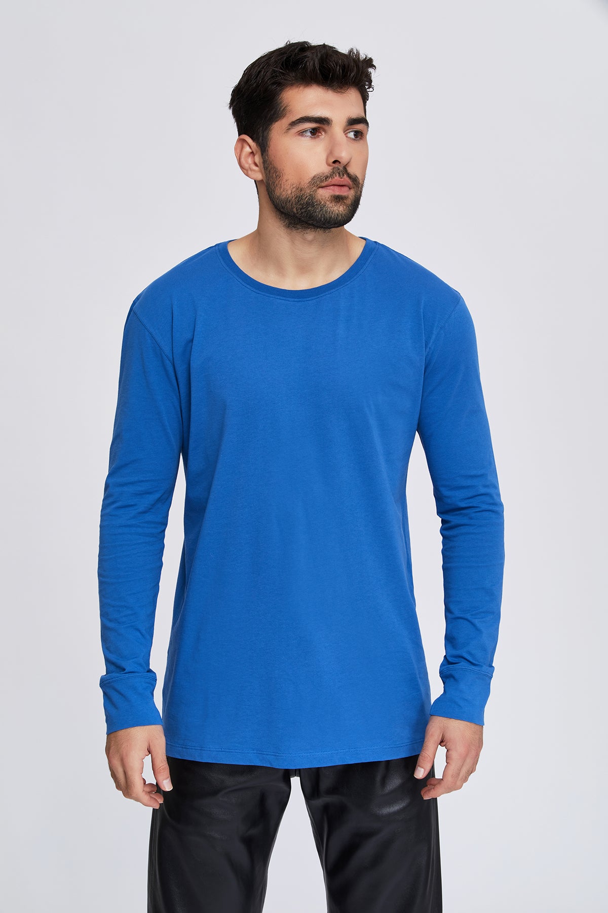 Men's long sleeve t-shirts 100 % great quality Turkish Pima cotton preshrunk. Winter, cold weather essentials. Preshrunk.