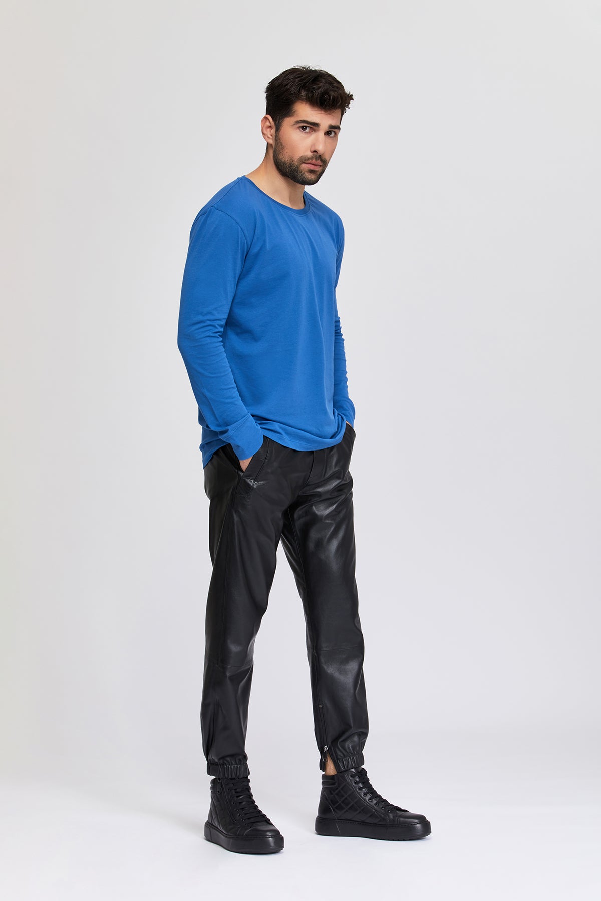 Men's long sleeve t-shirts 100 % great quality Turkish Pima cotton preshrunk. Winter, cold weather essentials. Preshrunk.