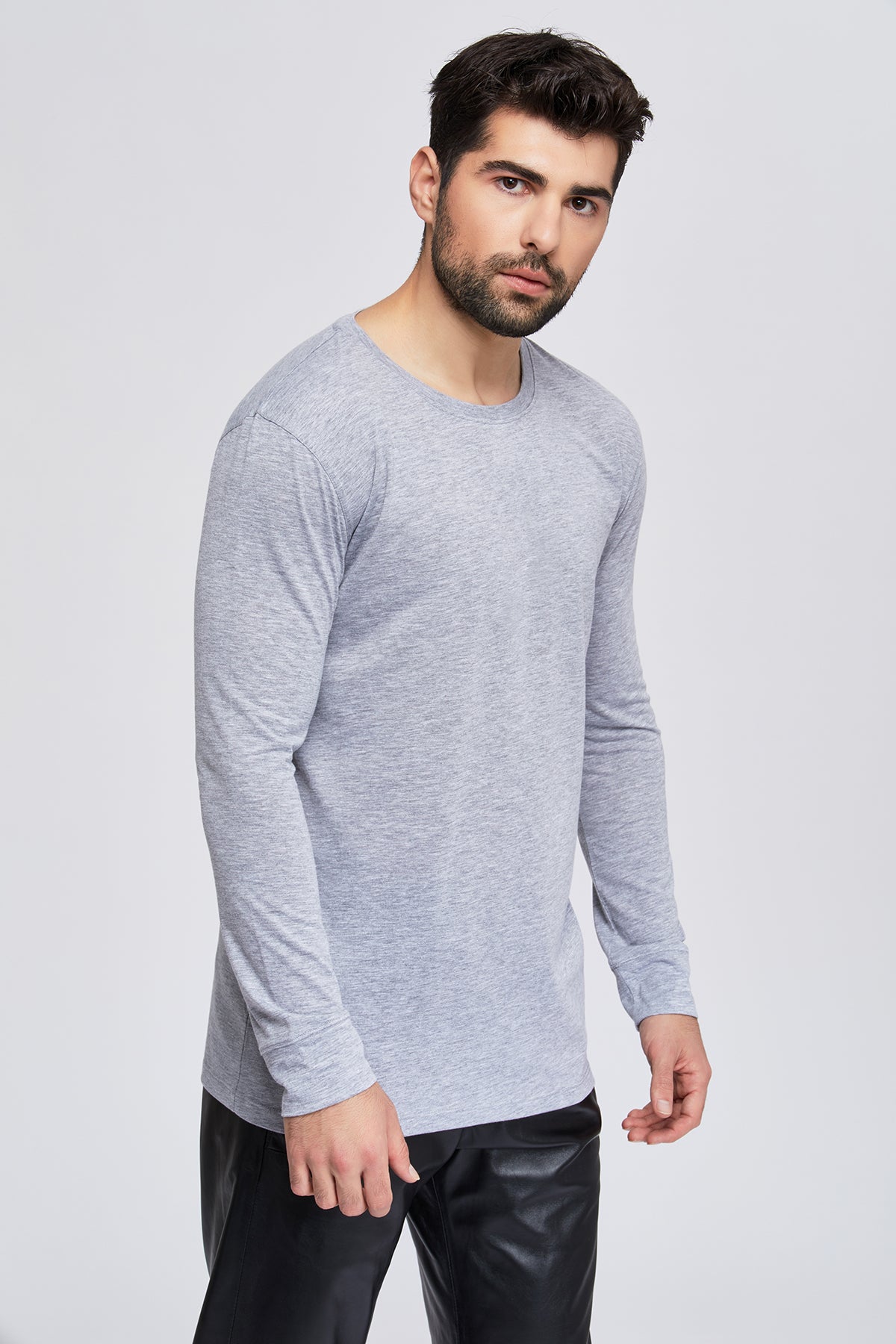 Men's long sleeve t-shirts 100 % great quality Turkish Pima cotton preshrunk. Winter, cold weather essentials. Preshrunk.