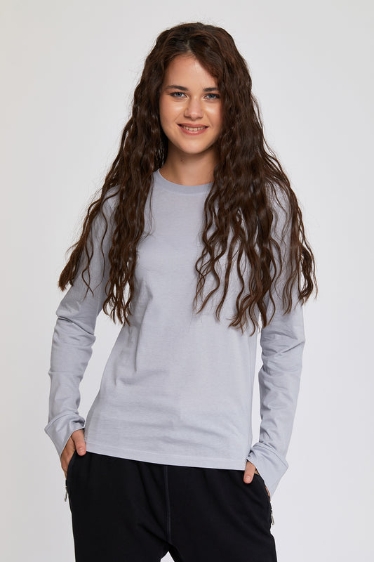 Women's long sleeve t-shirts 100 % great quality Turkish Pima cotton preshrunk. Work to casual , outdoor,  cold weather for all occasions.