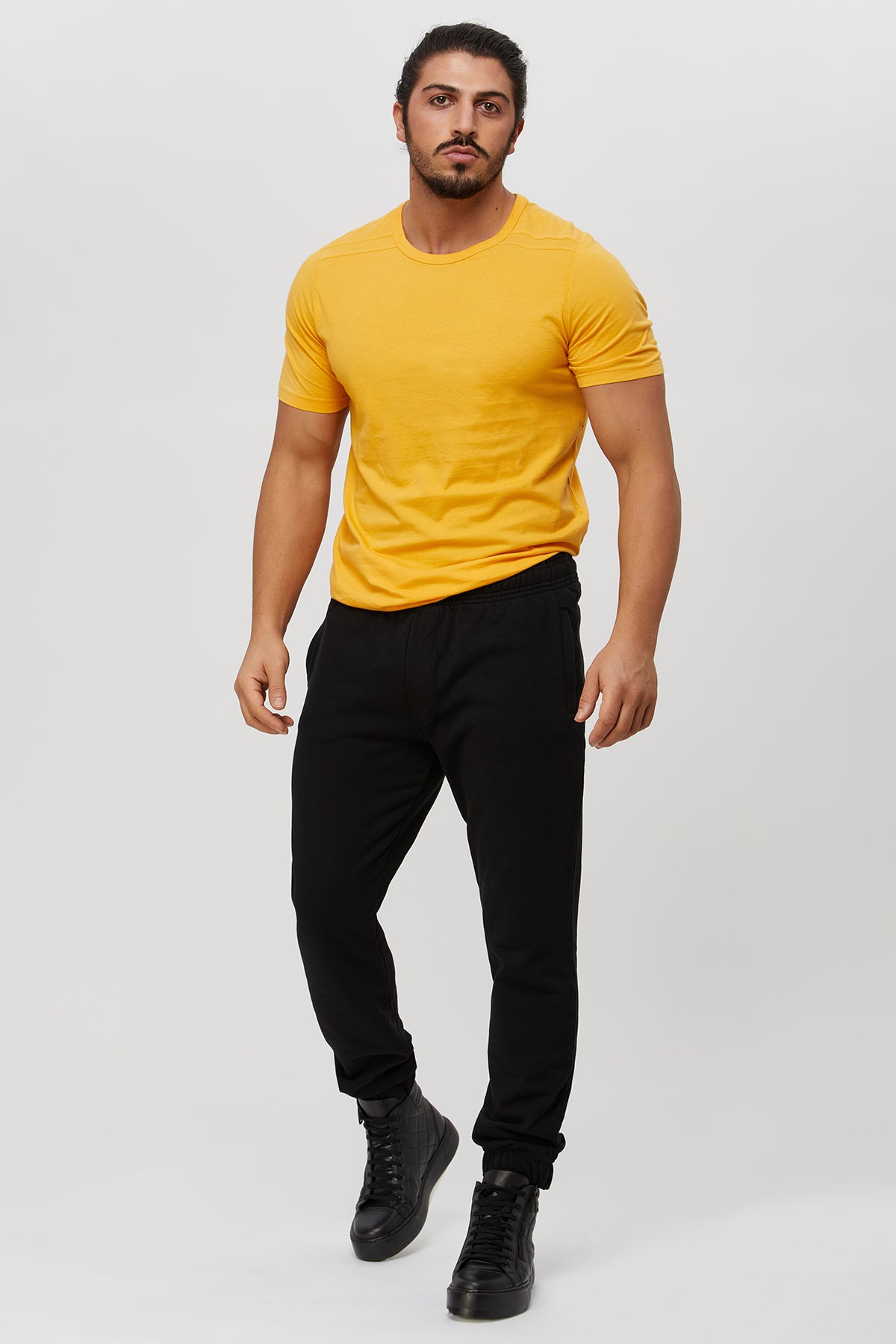 Men's sweatpants - active fleece joggers. 100 % great quality Turkish Pima cotton preshrunk. Zippered pockets. Sports. Gym, Fitness.