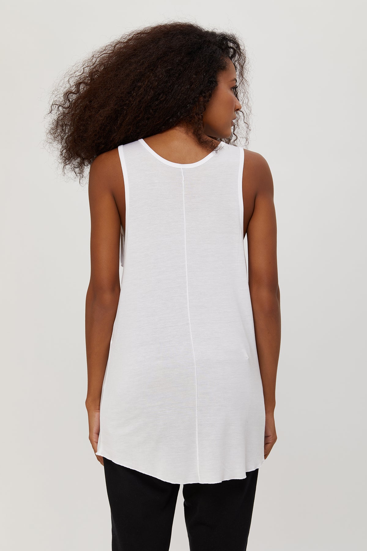 Women's tank tops. 100 % Turkish Pima cotton. Great quality. Tunic style. Preshrunk. Work Out. Sports. Gym. Yoga. Tank Top.